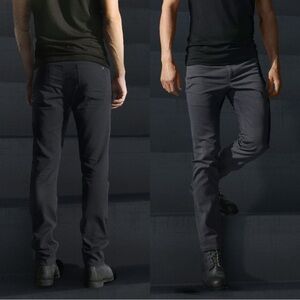 Outlier Men’s Dungarees Workcloth Doubleweave Canvas Nylon Pants in Gray 30